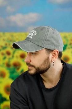 Чоловіча бейсболка Сірий Braxton"Brooklyn Essenc"