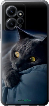 Чохол на Xiaomi Redmi Note 12 4G Димчастий кіт "825u-3021-70447"