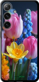 Чохол Samsung Galaxy S24 Весняні квіти "6058b-3390-70447"