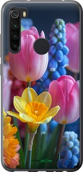 Чохол на Xiaomi Redmi Note 8 Весняні квіти "6058u-1787-70447"