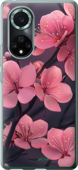 Чехол на Huawei Nova 9 Pro Пурпурная сакура "6075u-2503"