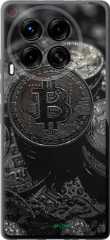 Чохол на Tecno Camon 30 4g Black Bitcoin "6090u-3712-70447"