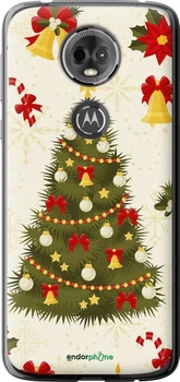 Чехол на Motorola Moto E5 Plus Новогодняя елка "4198u-1412-2451360739"