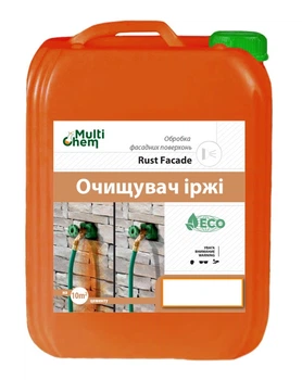 Змивка іржі з металевих поверхонь 1:4 Rust Facade Euro, 5 л