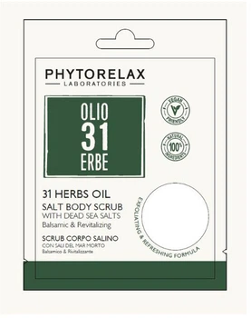 Скраб для тела Phytorelax Laboratories Vegan&Organic 31 Herbs Oil Расслабляющий 85 г (8030976033810)