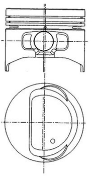 Поршень Nural (87-436806-00)
