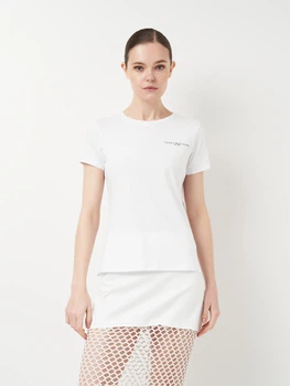 Футболка бавовняна жіноча Tommy Hilfiger 11445.2 M Біла (smt2000000027708)