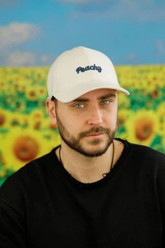 Бейсболка унисекс Braxton Peachy 57609 56-58 Молочно-синий (57858)