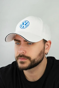 Бейсболка унисекс Braxton Volkswagen 58232 56-58 Белый (58246)