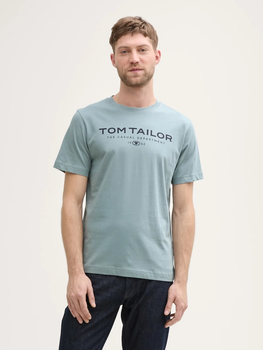 Футболка Tom Tailor Printed T-shirt XXL Блакитний 1045773-27475