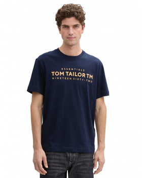 Футболка Tom Tailor MEN'S T-SHIRT L Темно-синій 1045631-10668