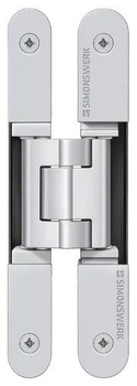 Петля прихована Simonswerk Tectus TE 240 3D F1 хром матовий, до 60 кг