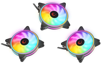 Комплект вентиляторів Rampage Coolwind F3 120 мм 3 шт. (COOLWINDF3)