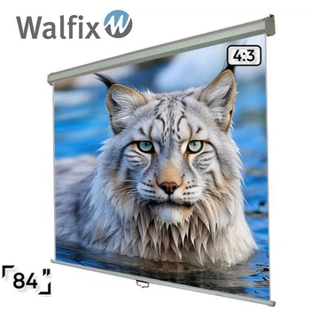 Проекционный экран Walfix SNM-2 настенный потолочный 84" 170x127см 4:3
