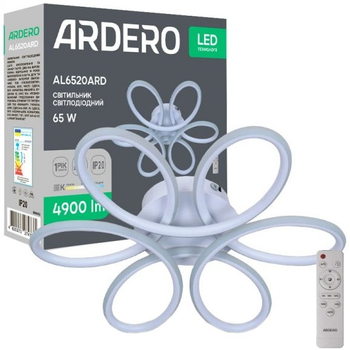 Світлодіодний світильник Ardero AL6520ARD LUCE 65W 4900Lm 3000K-6000K білий