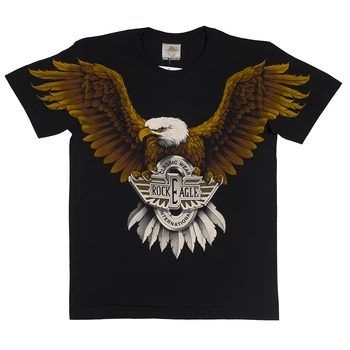 Футболка Rock Eagle (Rock Eagle, Total t-shirt) Чорний, Розмір M