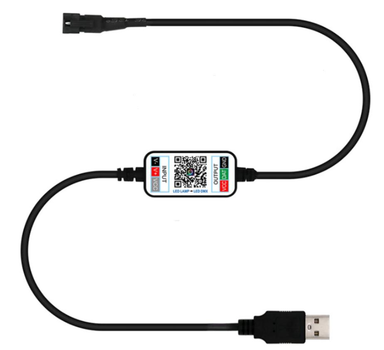 Контролер адресної стрічки bluetooth 200px для мікросхем WS2811; WS2812