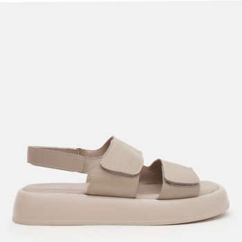 Женские сандалии кожаные PARADIZE SHOES SAN-3603 38 24.2 см Бежевые (ROZ6501062424)