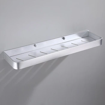 Полка для ванной из алюминия Fumei PLB-50cm (Серебристая)