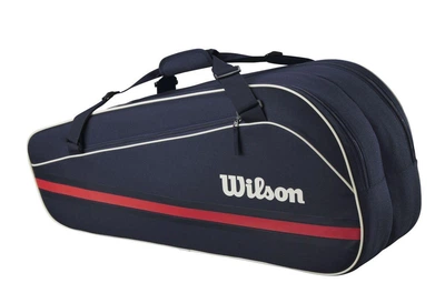 Чехол Wilson 6PK TEAM RACKET BAG 2025 Темно-синий 76,2 x 24,13 x 33,02 см (WR8039901001)