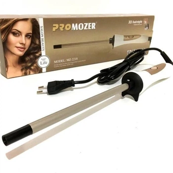Плойка для завивки волос Афрокудри Pro Mozer Mz-2218 для создания локонов 9мм