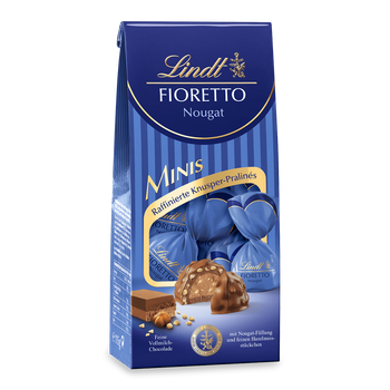 Шоколадні цукерки Lindt Fioretto minis Нуга 115 г