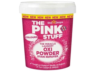Плямовивідник THE PINK STUFF 1кг для кольор речей OXIі Stain Remover Powder for COLOURS
