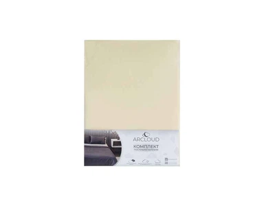 Простирадло ARCLOUD 200*220 мікрофібра евро Alabaster Gleam арт.12-0812