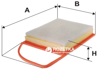 Фільтр повітряний WIX Filters WA9663 - FN AP196 (WA9663)