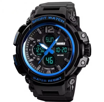 Чоловічий спортивний годинник SKMEI 1343 Black_Blue