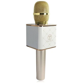Бездротовий мікрофон Q7 Bluetooth Wireless Wster WS-858 Microphone портативний караоке мікрофон з динаміком