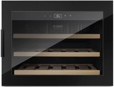 Винна шафа Caso WineSafe 18 EB Black