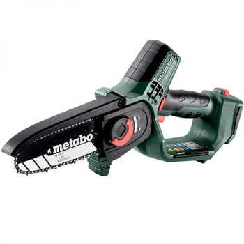 Потужна ручна акумуляторна ланцюгова пила Metabo MS 18 LTX 15 каркас MetaBox : без АКБ, шина 15 см SDRT_5600856840