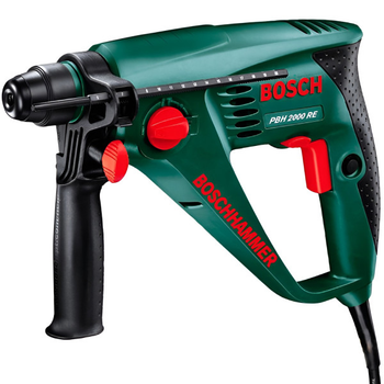 Профессиональный перфоратор Bosch PBH 2000 RE : 550 Вт, 1.5 Дж (06033A9322)