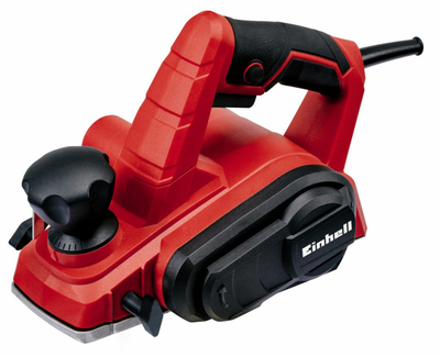 Мощный рубанок электрический Einhell TC-PL 750: 750 Вт, ширина 82 мм, глубина 2 мм, 17000 об/мин, 2.5 кг (электрорубанок)