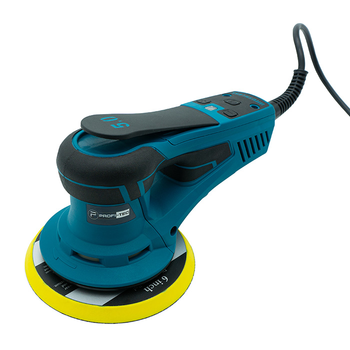 Мощная эксцентриковая шлифмашина PROFI-TEC PEGM150-5 BRUSHLESS: 400 Вт, размер подошвы 150 мм