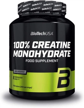 Креатин BioTech 100% Creatine Monohydrate 1000 грамм Без вкуса