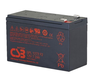 Аккумуляторная батарея СSB 7,2 Аг 12В 151x65x94 (GPL1272)