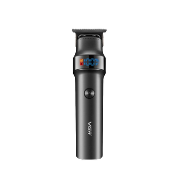 Тример VGR V-987 4 насадки 2000 mAh LED display Black (10539)