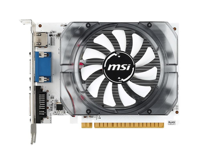 Відеокарта MSI PCI-Ex GeForce GT 730 4096MB DDR3 (128bit) (700/1000) (VGA, DVI, HDMI) (N730-4GD3V2) OEM