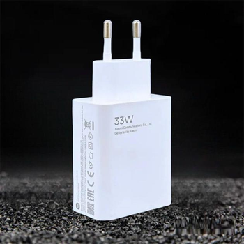 Зарядний пристрій Xiaomi Turbo Charger 33w Fast Charger Adapter MDY-11-EZ для Redmi Note Poco. Швидке заряджання