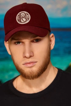 Бейсболка унисекс Braxton (1378) 51731 56-60 Бордовый (51922)