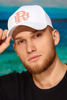 Бейсболка унисекс Braxton (1377) 51730 56-60 Белый (51914)