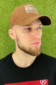 Бейсболка унисекс Braxton (1372) 51725 56-60 Кемел (56226)