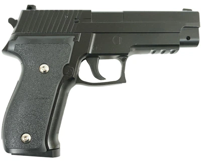 Пистолет металлический стреляет пластиковыми 6 мм пульками SIG Sauer P226