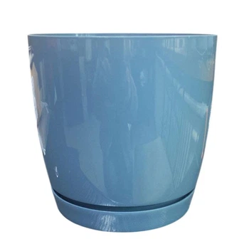 Горшок для цветов Form-Plastic Тоскана Круглая-17 3 л стальной-синий (0743-095)