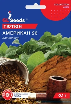 Насіння Тютюн курильний GL Seeds Амерікан 26 0,1 г