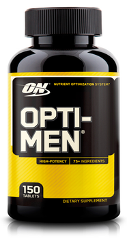 Витамины для мужчин Optimum Nutrition Opti-Men 150 таблеток