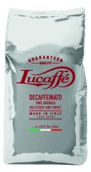 Кава в зернах Lucaffe Decaffeinato 700 г (8021103710988)