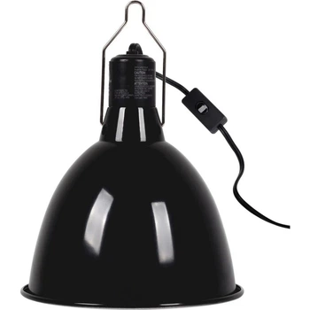 Світильник глибокий рефлекторний Repti-Zoo RL02LB 200W для нагрівальних і UVB ламп